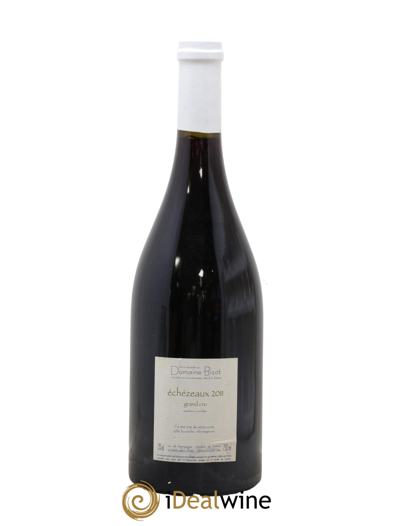 Echezeaux Grand Cru Bizot (Domaine) 2011 - Lot of 1 bottle - 1