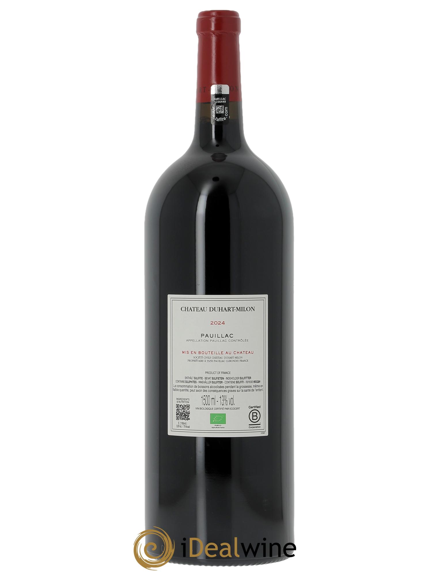 Château Duhart-Milon 4ème Grand Cru Classé (CBO à partir de 3 mgs) 2024 - Lote de 1 Magnum - 1