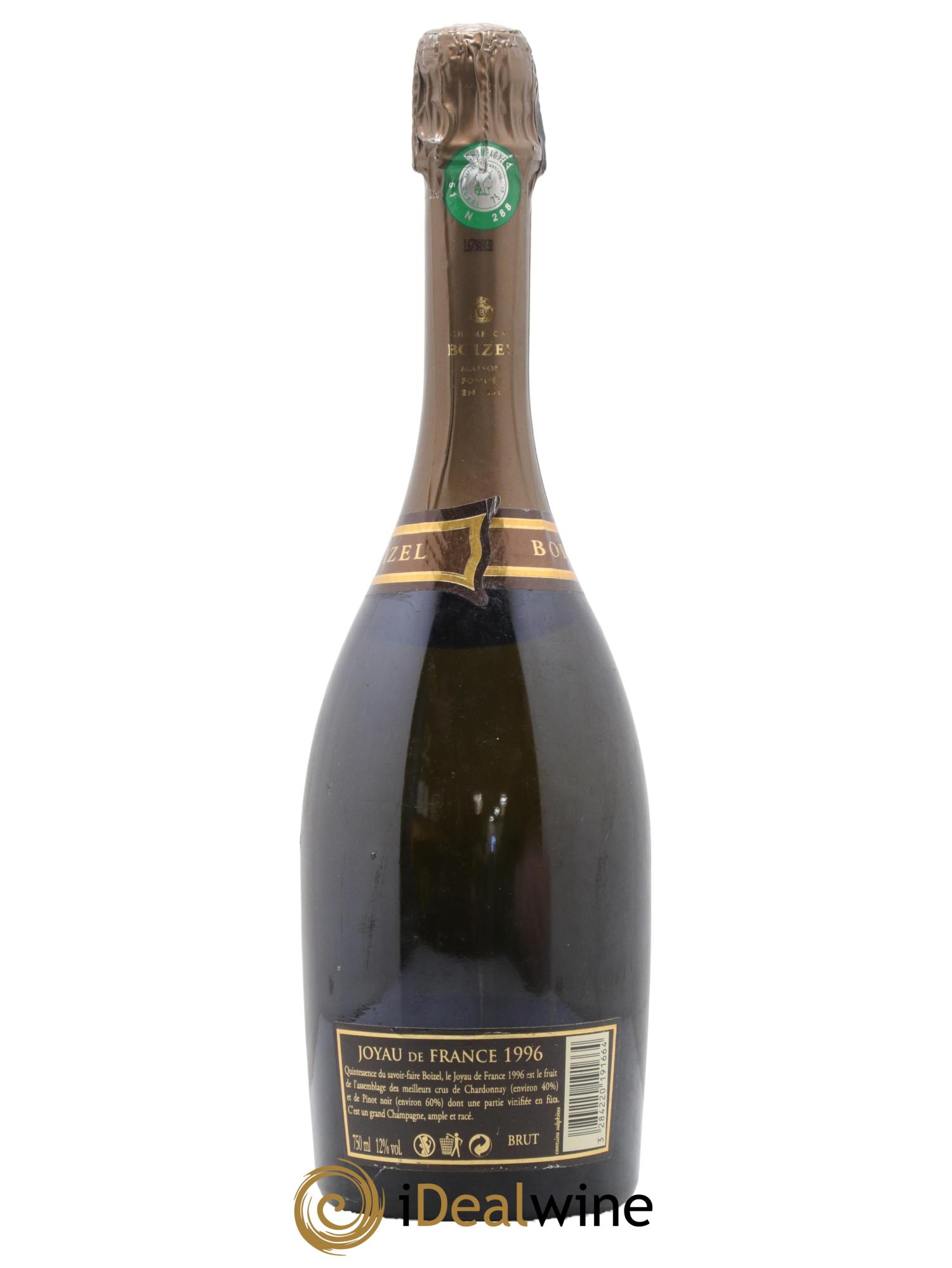 Champagne Joyau de France Maison Boizel 1996 - Lotto di 1 bottiglia - 1