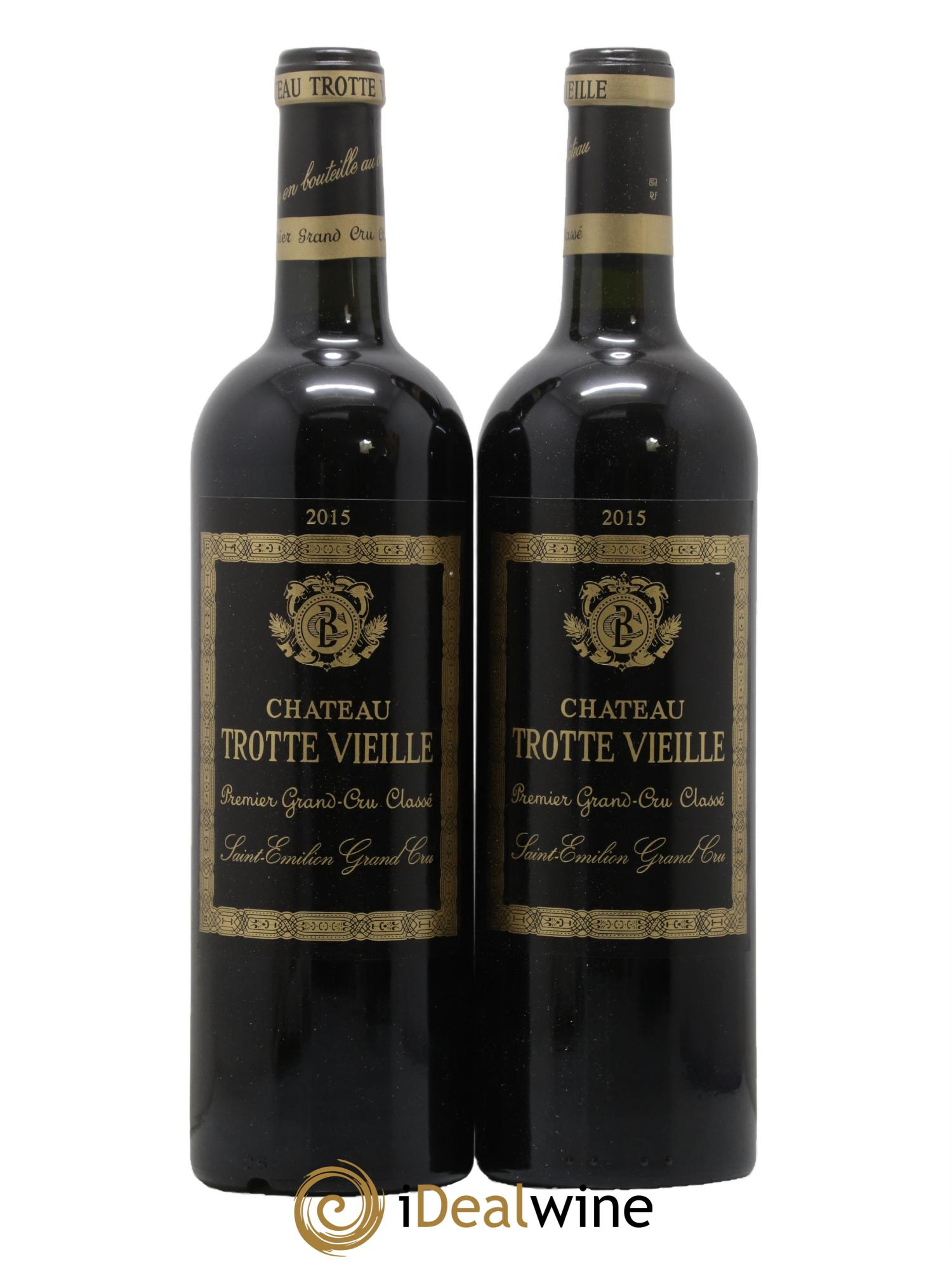 Château Trotte Vieille 1er Grand Cru Classé B 2015 - Lot de 2 bouteilles - 0