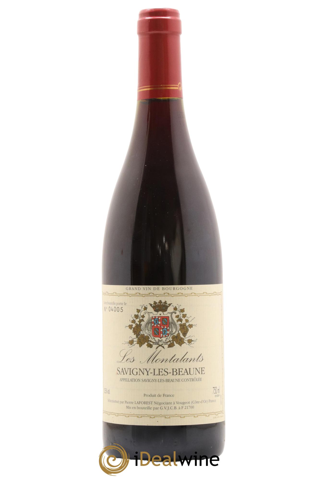 Savigny-lès-Beaune Les Montalants Domaine Pierre Laforest 2005 - Lot de 1 bouteille - 0