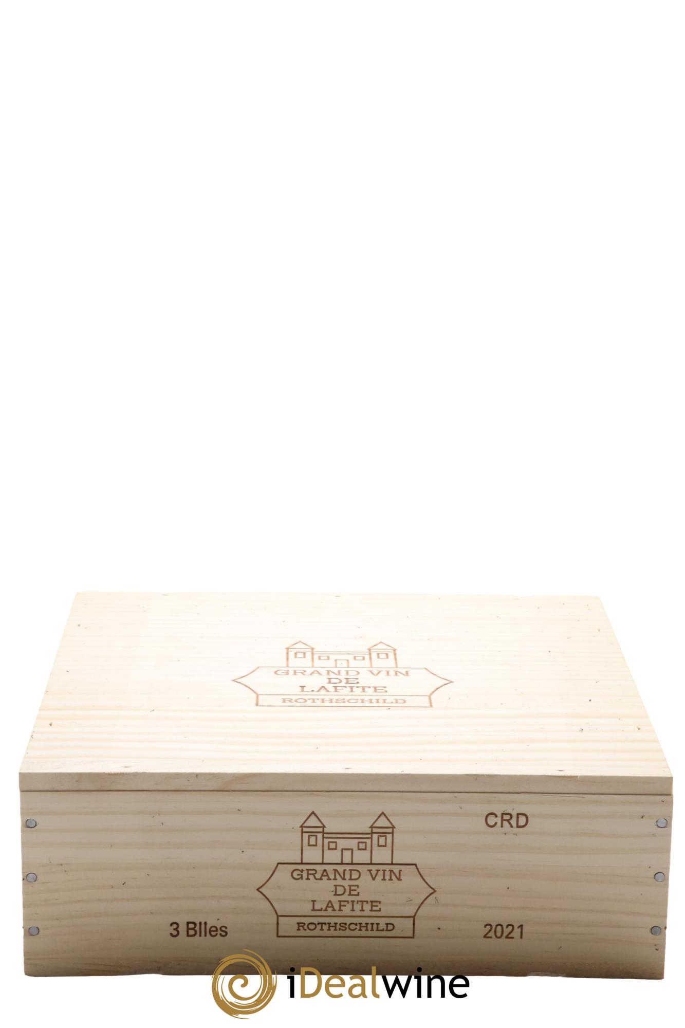 Château Lafite Rothschild 1er Grand Cru Classé 2021 - Lot of 3 bottles - 3