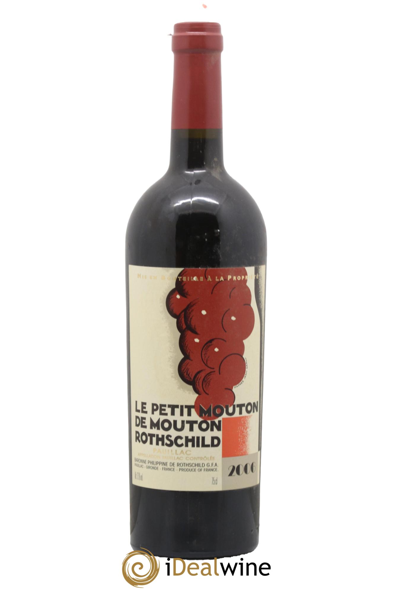 Petit Mouton Second Vin 2006 - Lot of 1 bottle - 0