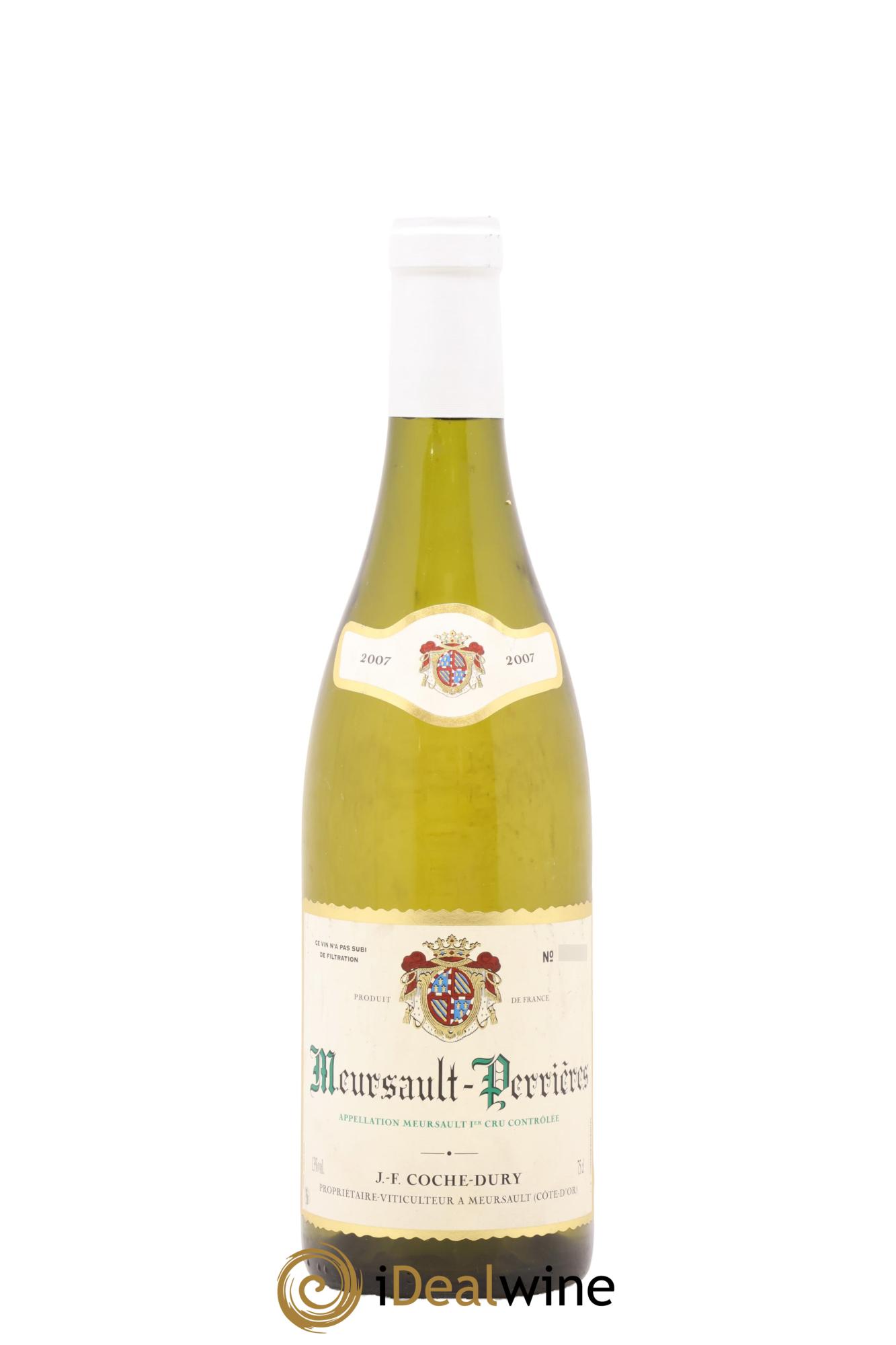 Meursault 1er Cru Perrières Coche Dury (Domaine) 2007 - Lotto di 1 bottiglia - 0