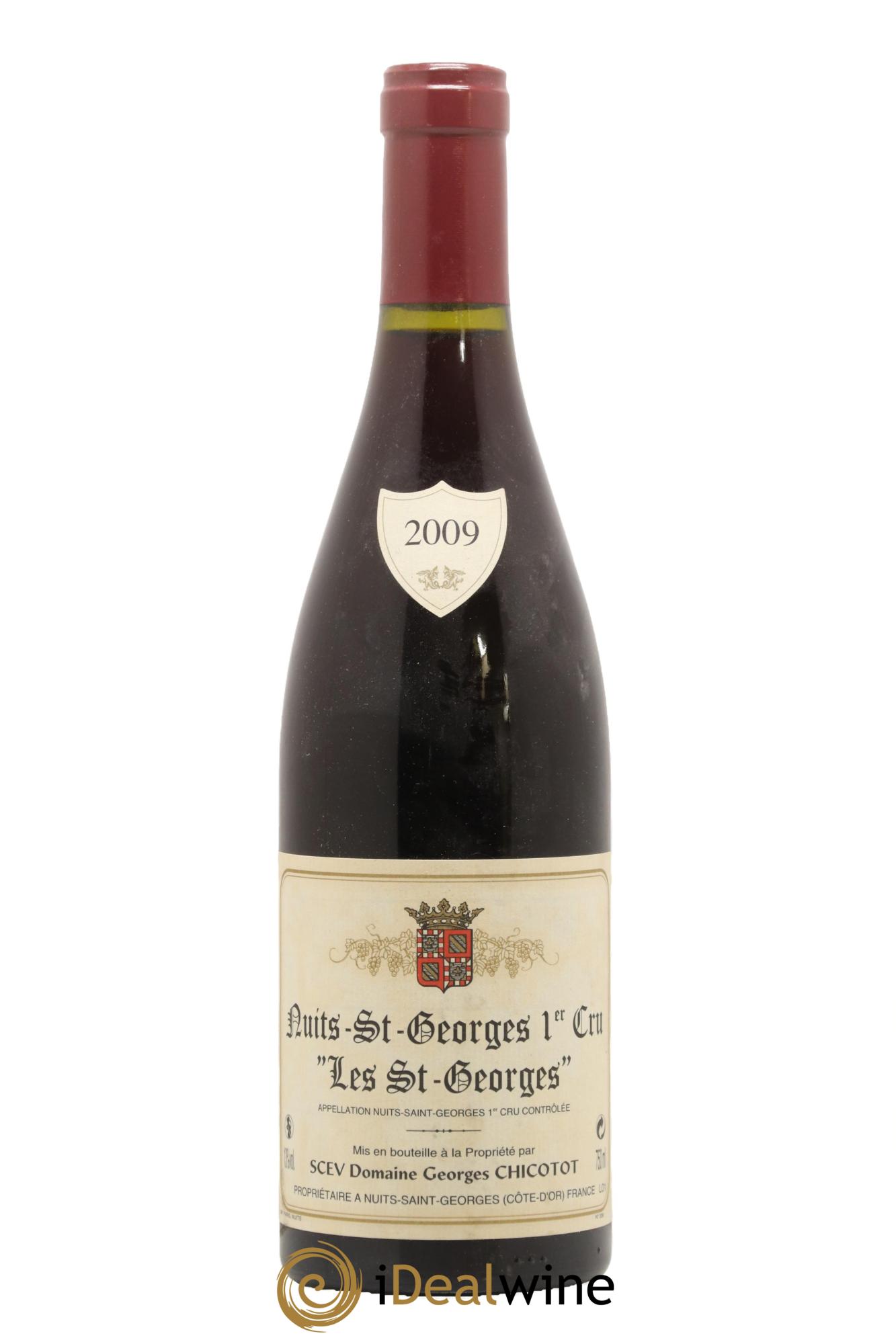 Nuits-Saint-Georges 1er Cru Les Saint-Georges Chicotot 2009 - Lot de 1 bouteille - 0