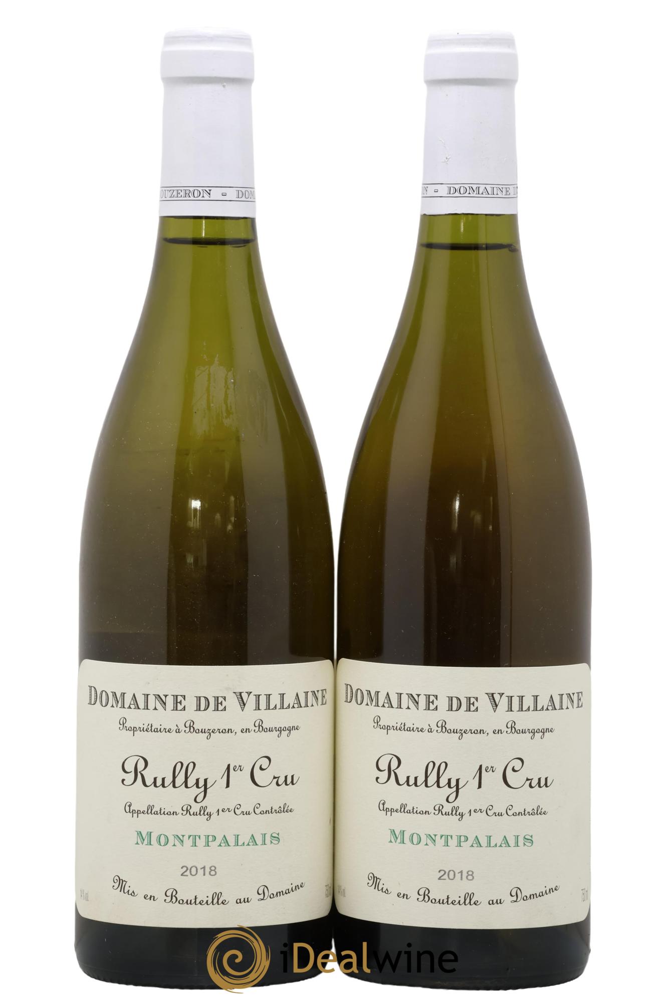 Rully 1er Cru Montpalais Domaine de Villaine 2018 - Lote de 2 botellas - 0