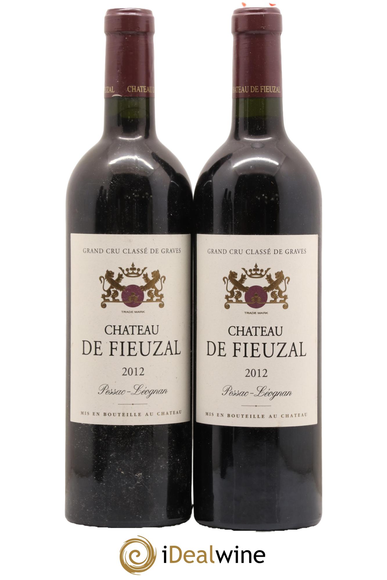 Château de Fieuzal Cru Classé de Graves 2012 - Lot de 2 bouteilles - 0
