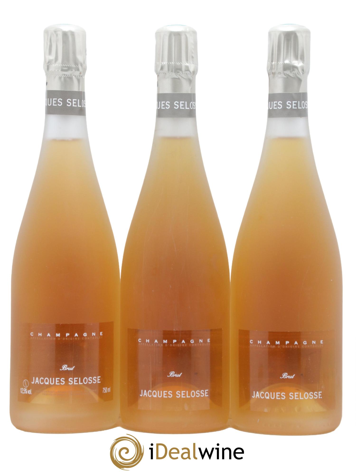 Rosé Brut Jacques Selosse - Lot de 3 bouteilles - 0