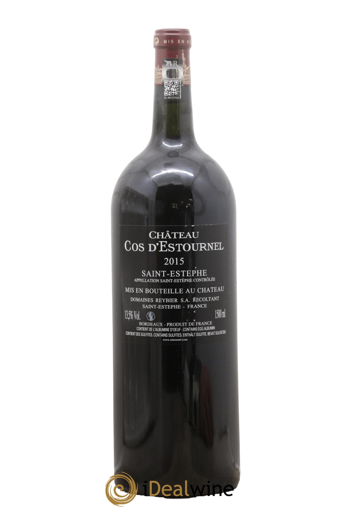 Cos d'Estournel 2ème Grand Cru Classé 2015 - Lot de 1 magnum - 1