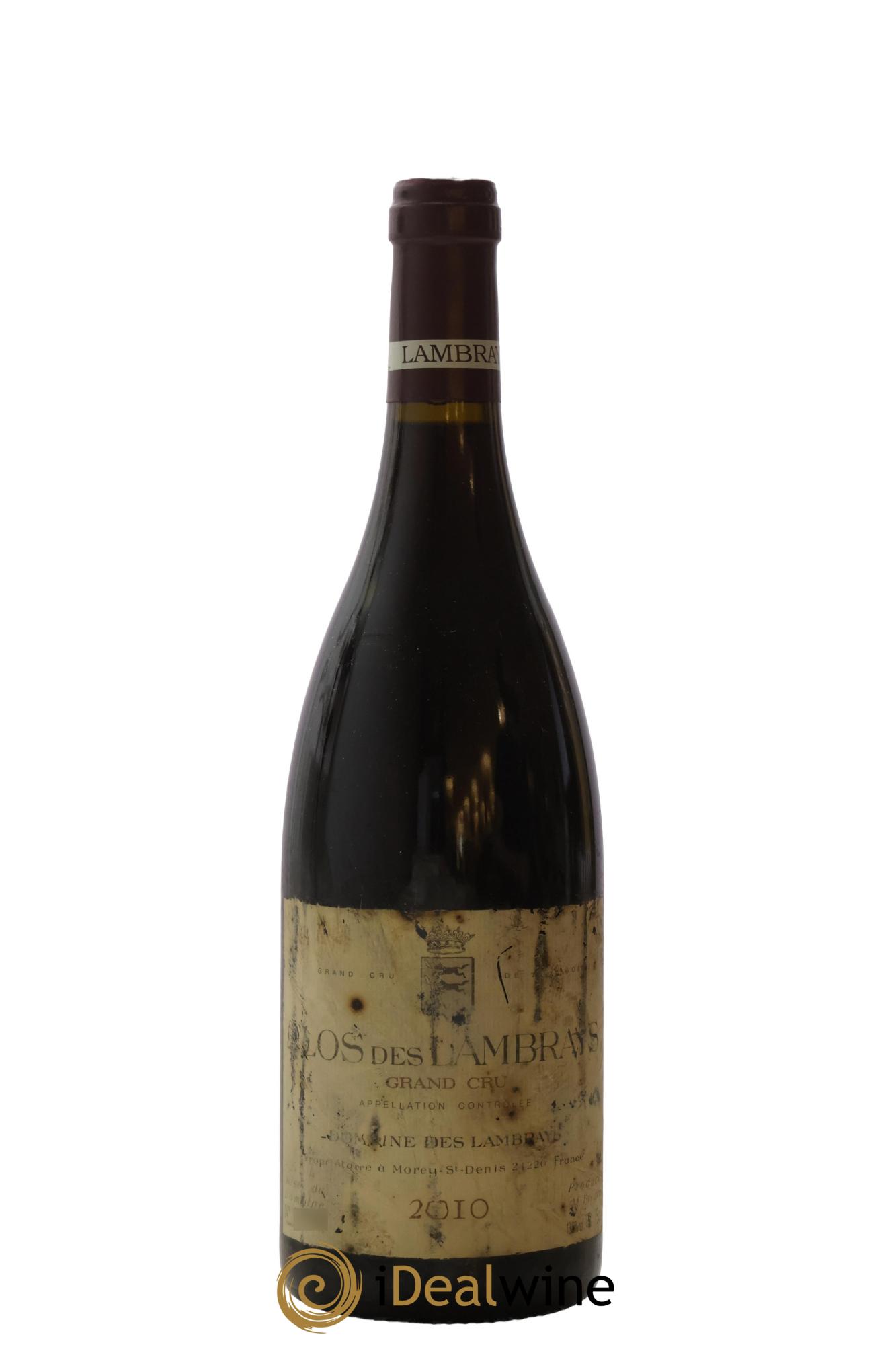 Clos des Lambrays Grand Cru Domaine des Lambrays 2010 - Lot of 1 bottle - 0