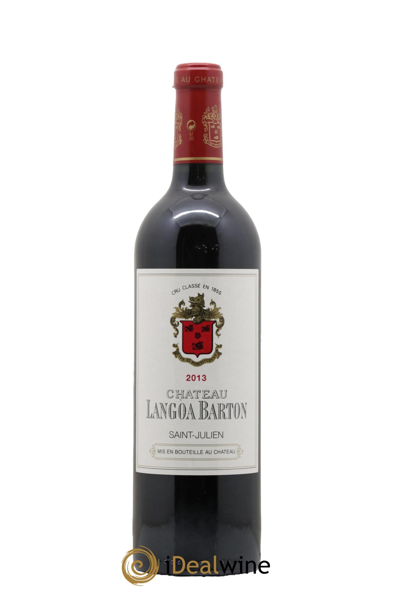 Château Langoa Barton 3ème Grand Cru Classé 2013 - Lot de 1 bouteille - 0