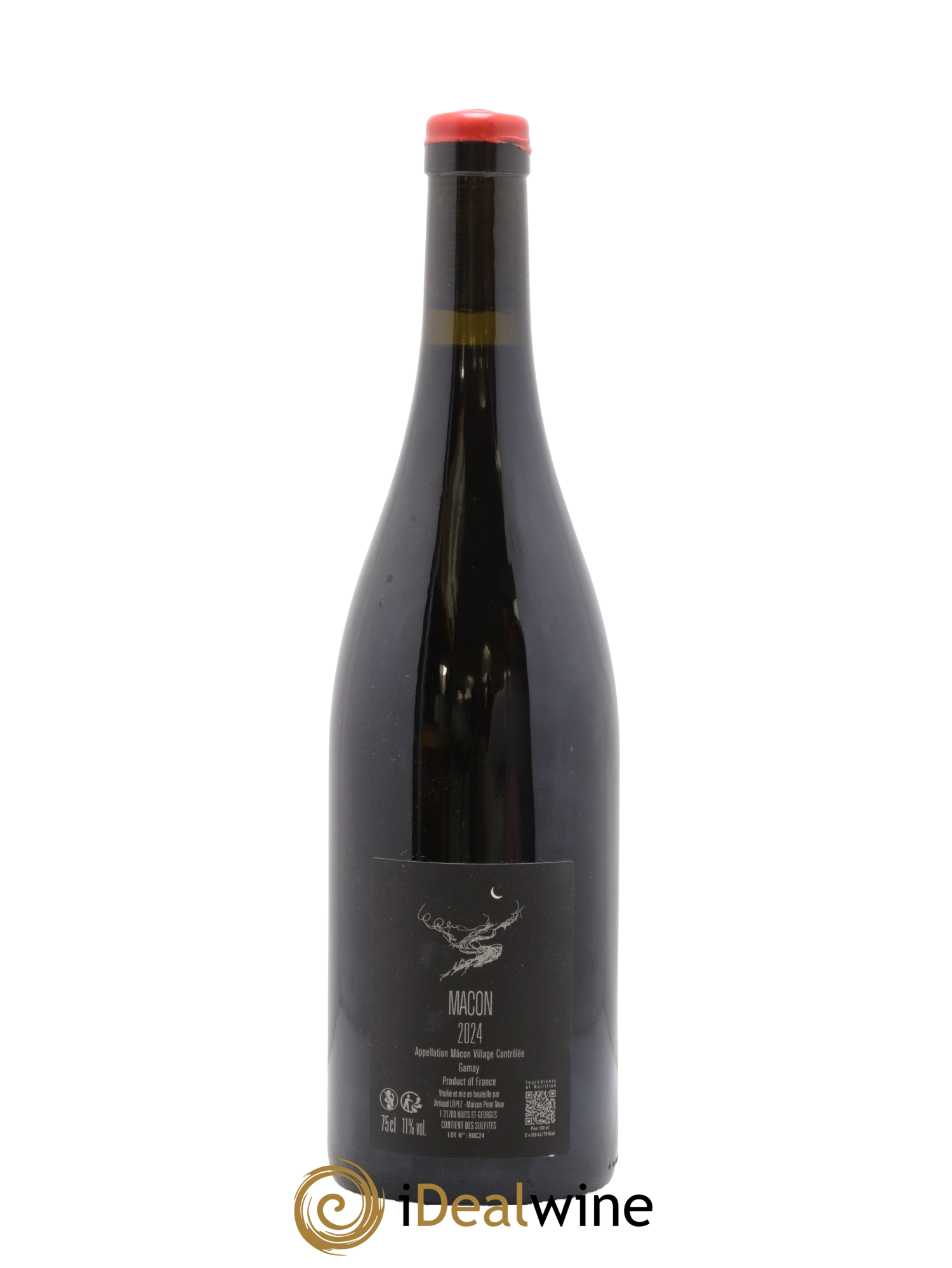 Mâcon Roches Arnaud Lopez 2024 - Lot de 1 bouteille - 1