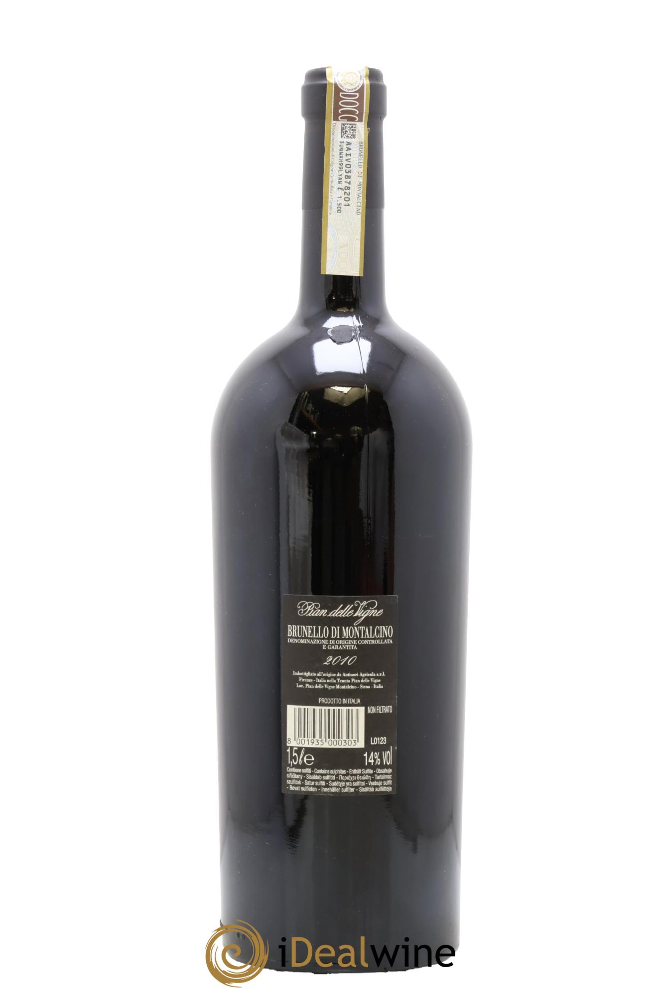 Brunello di Montalcino DOCG Pian delle Vigne - Marchesi Antinori 2010 - Lot de 1 magnum - 1