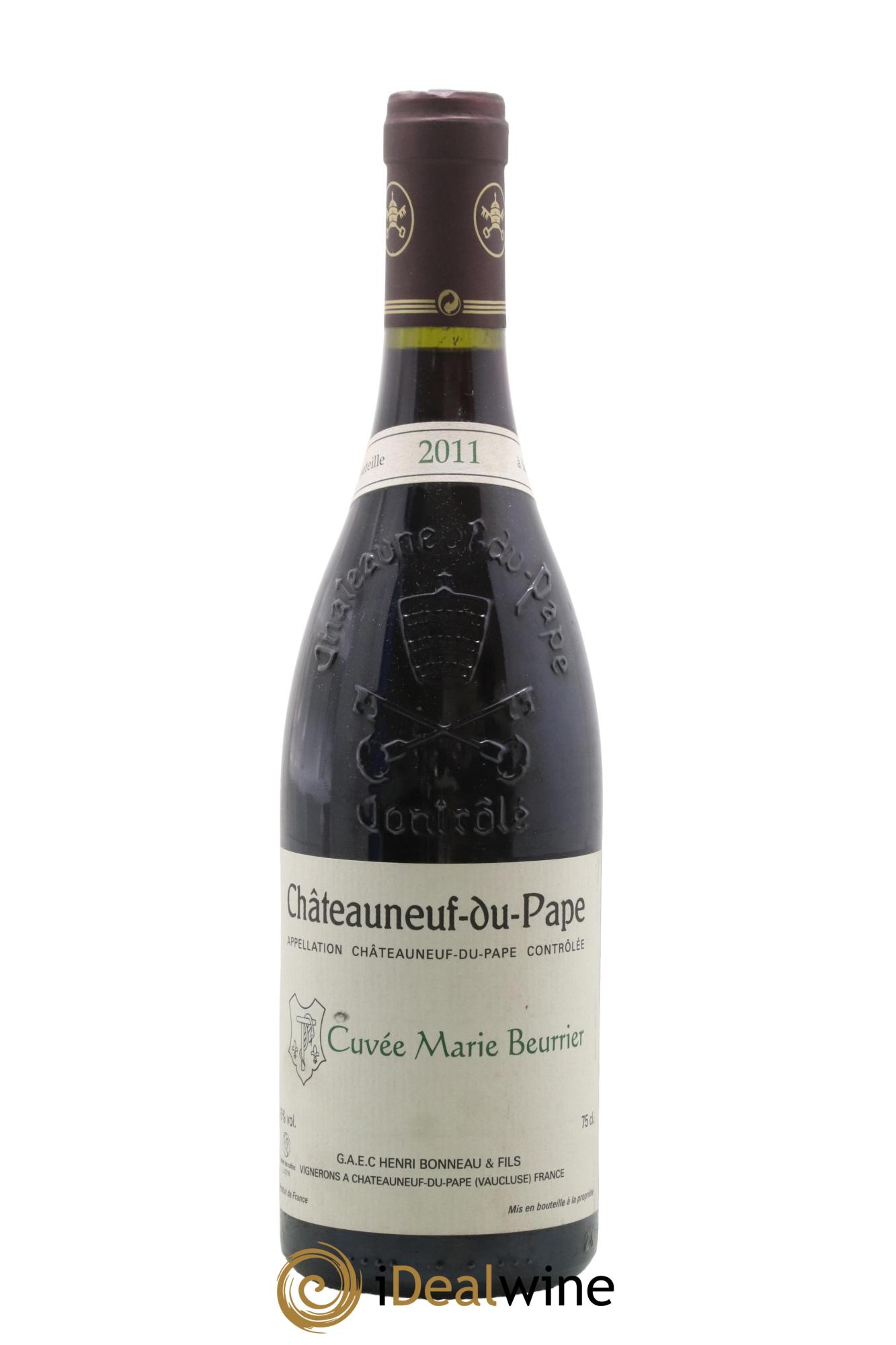 Châteauneuf-du-Pape Marie Beurrier Henri Bonneau & Fils 2011 - Lot de 1 bouteille - 0