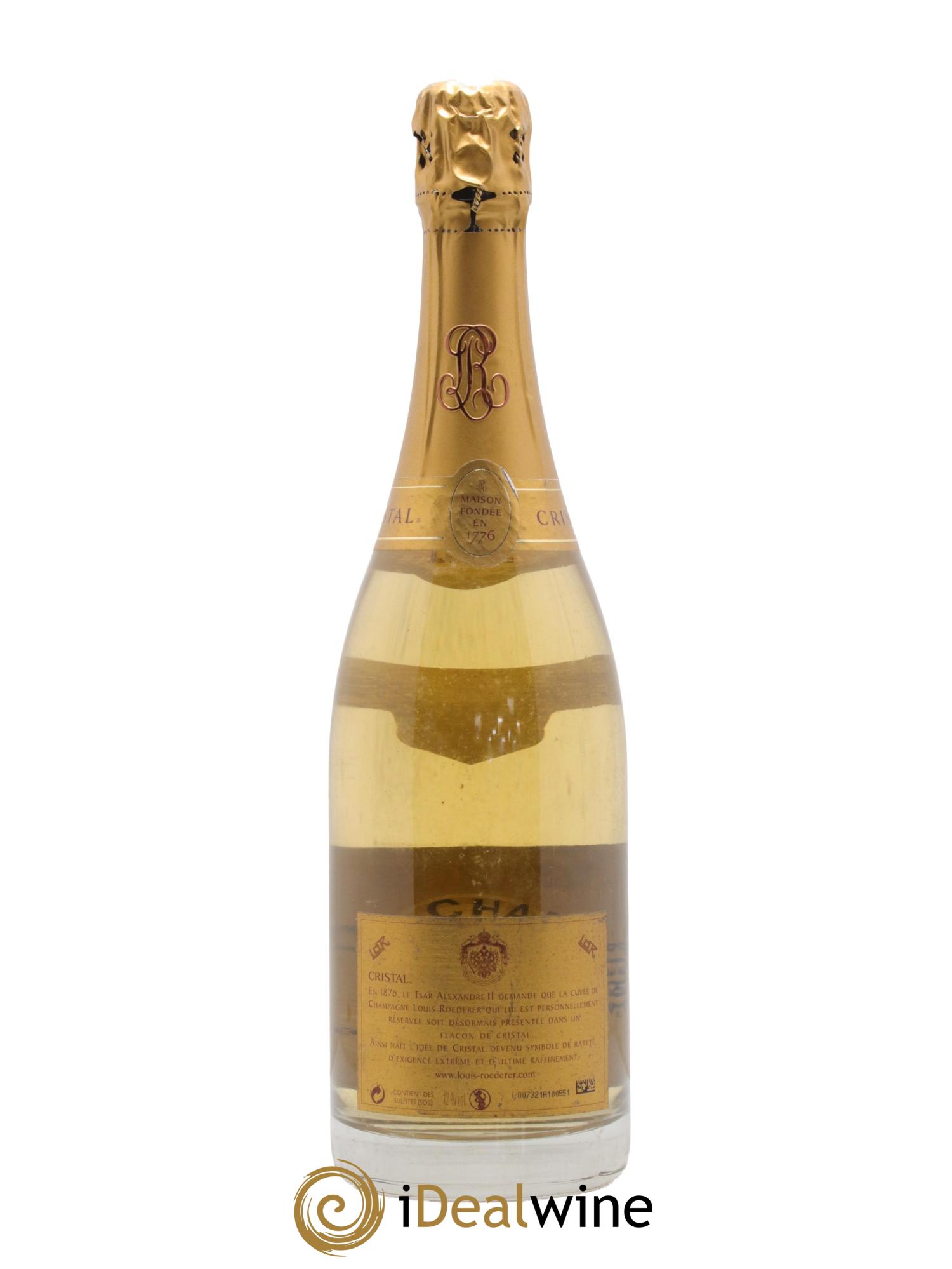 Cristal Louis Roederer 2002 - Lotto di 1 bottiglia - 1