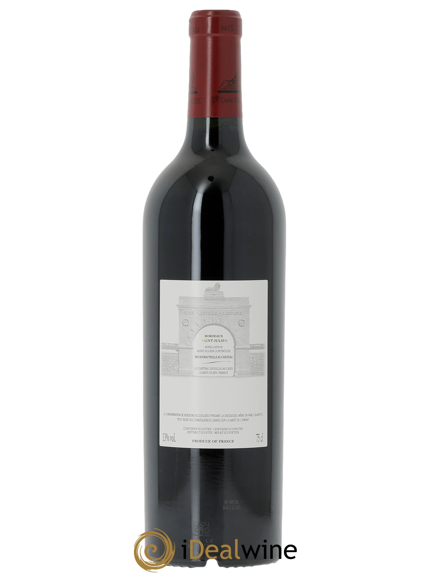 Château Léoville Las Cases 2ème Grand Cru Classé (OWC if 3 bts) 2023 - Lot of 1 bottle - 1