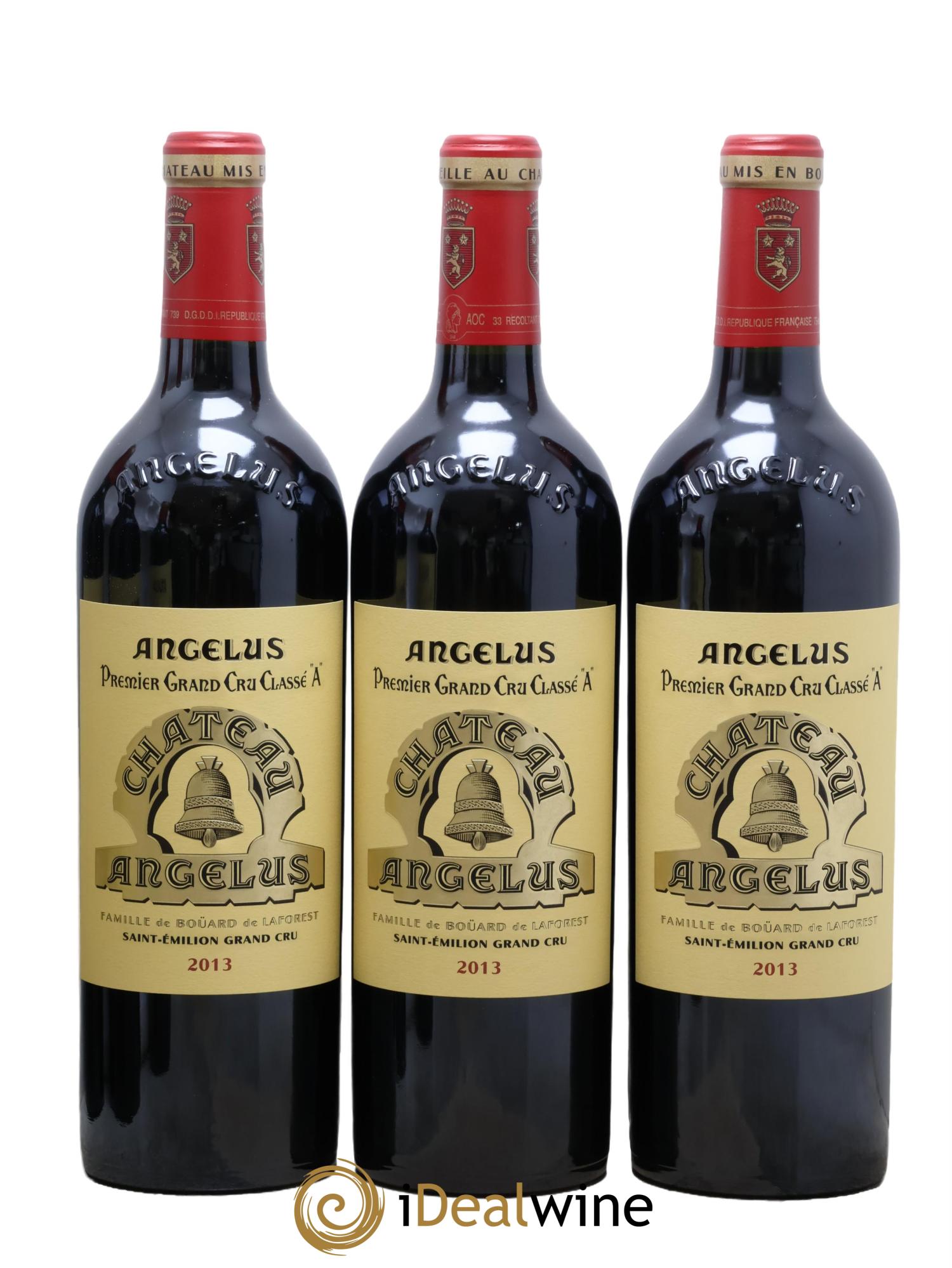 Château Angélus 1er Grand Cru Classé A 2013 - Lot of 6 bottles - 2