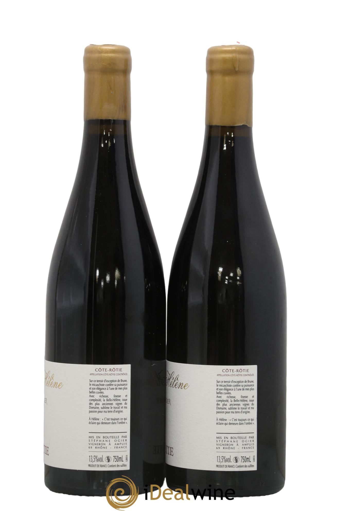 Côte-Rôtie La Belle Hélène Stéphane Ogier 2016 - Lot of 2 bottles - 1