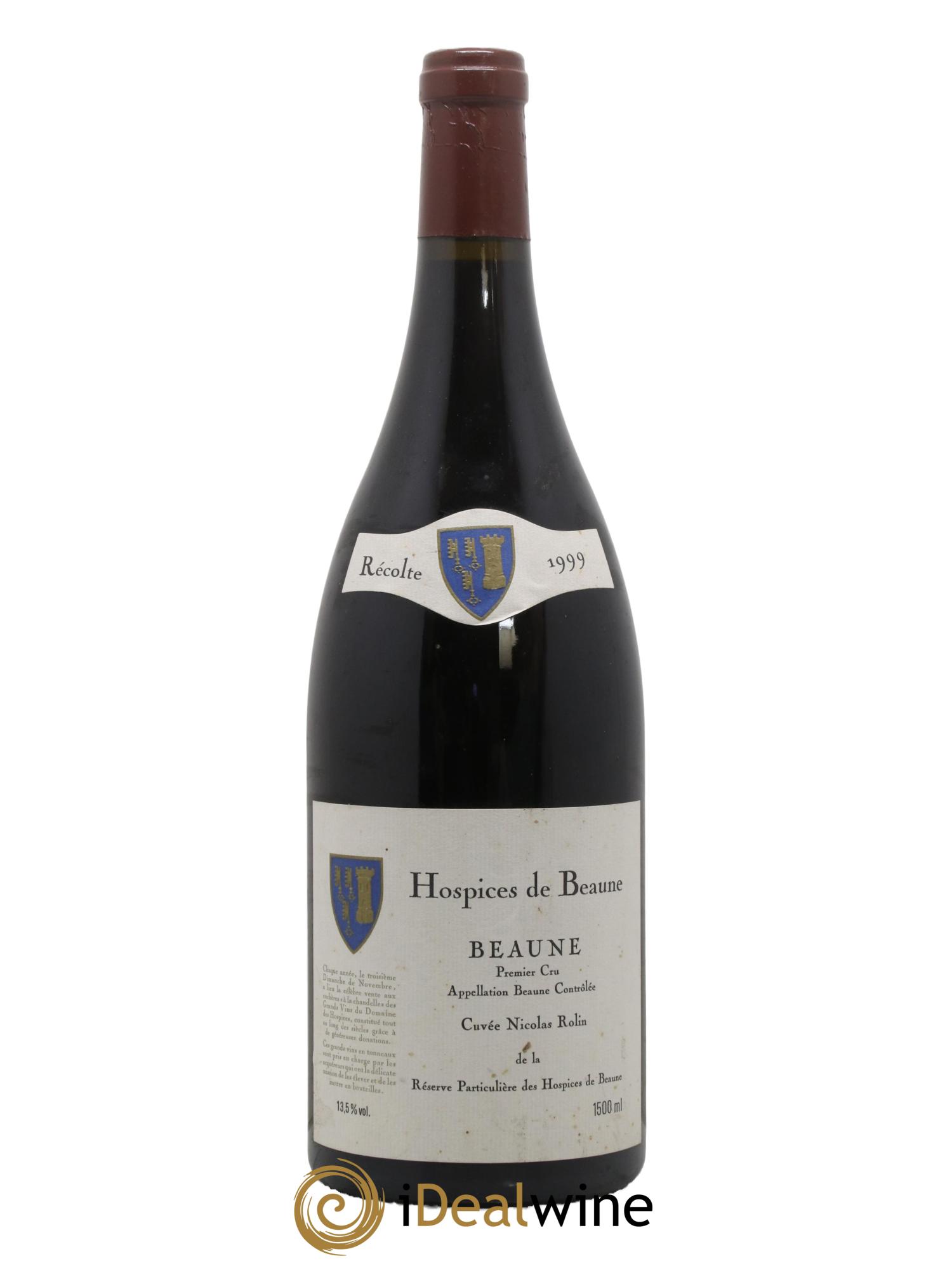 Beaune 1er Cru Nicolas Rolin Hospice de Beaune 1999 - Posten von 1 Magnum - 0