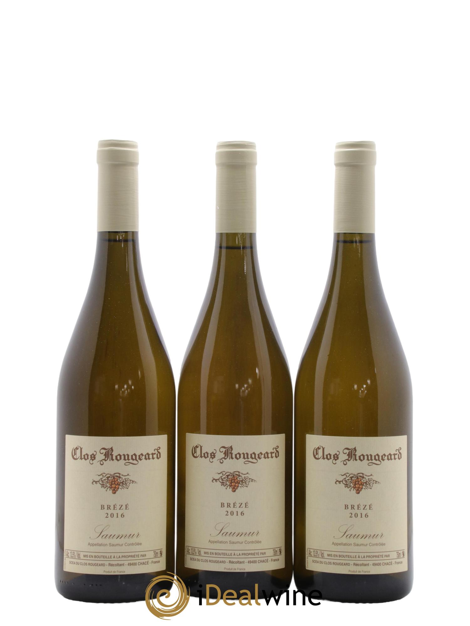Saumur Brézé Clos Rougeard 2016 - Posten von 6 Flaschen - 2