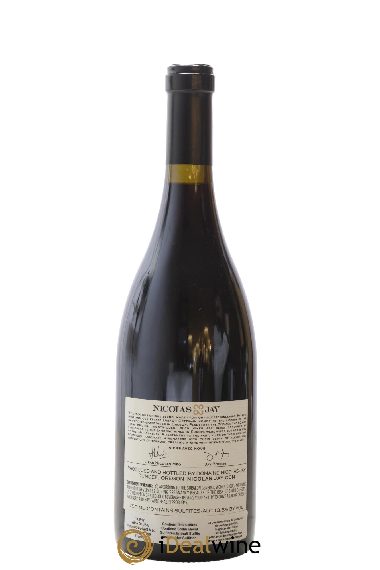 USA Oregon Own Rooted Méo-Camuzet 2018 - Lot de 1 bouteille - 1