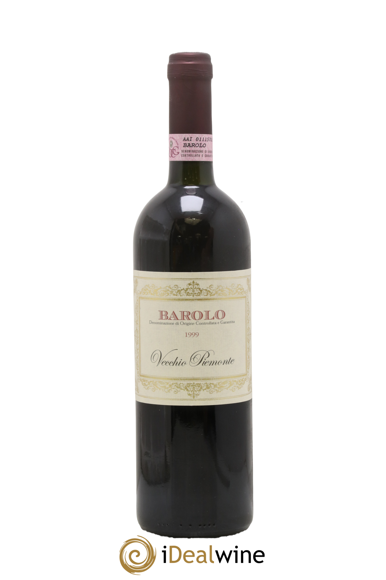 Barolo Vecchio Piemonte 1999 - Lot de 1 bouteille - 0