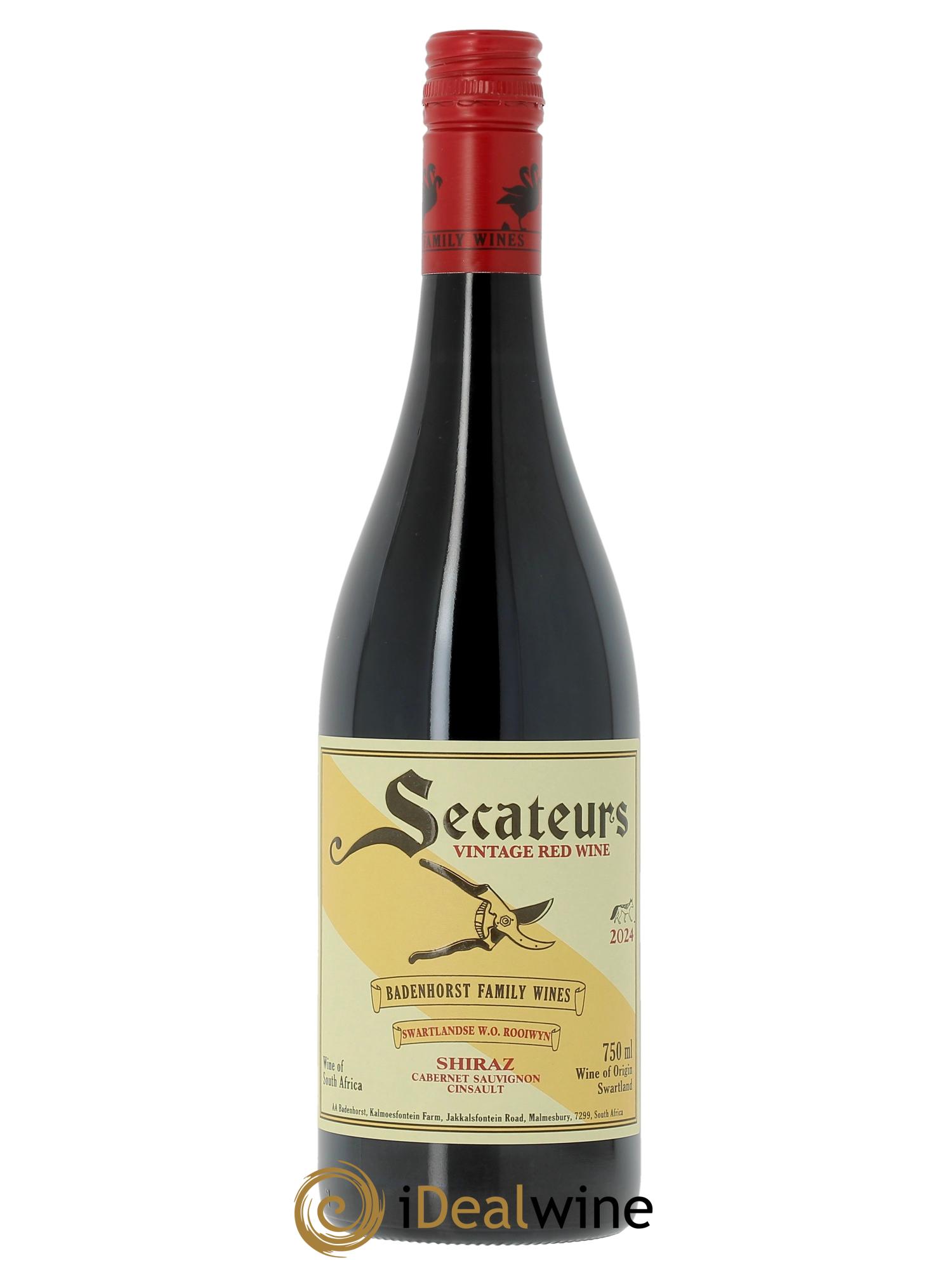 Swartland AA. Badenhorst Family Wines Secateurs Red  2024 - Lotto di 1 bottiglia - 0