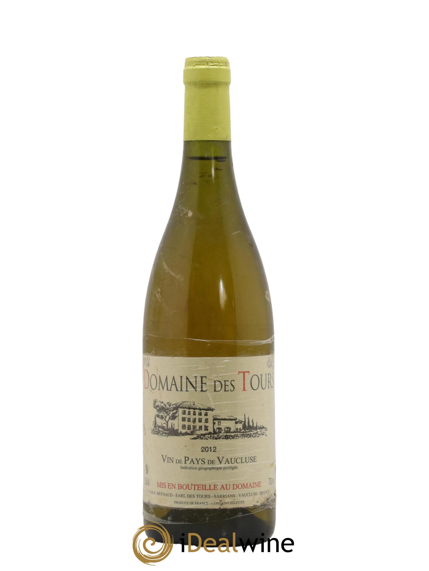 IGP Vaucluse (Vin de Pays de Vaucluse) Domaine des Tours Emmanuel Reynaud 2012 - Posten von 1 Flasche - 0