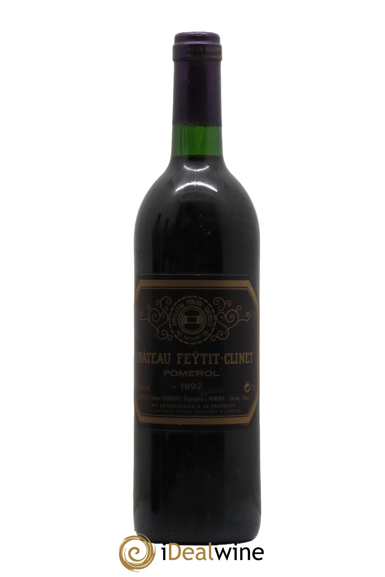Château Feytit-Clinet 1992 - Posten von 1 Flasche - 0