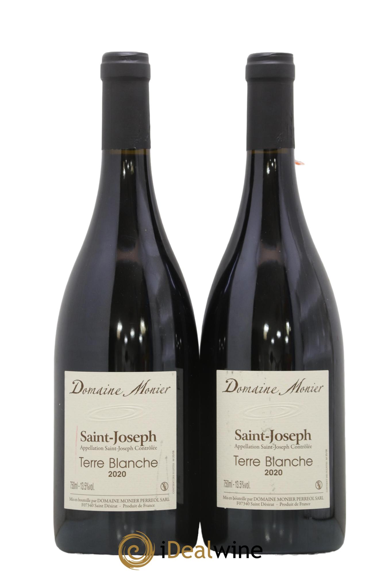 Saint-Joseph Terre Blanche Monier Perréol 2020 - Lot de 1 bouteille - 1
