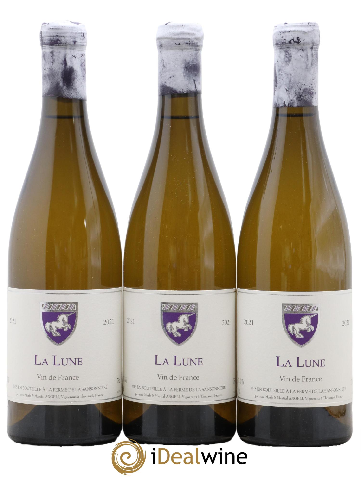 Vin de France La Lune Amphores Mark Angeli (Domaine) - Ferme de la Sansonnière 2021 - Lot de 3 bouteilles - 0