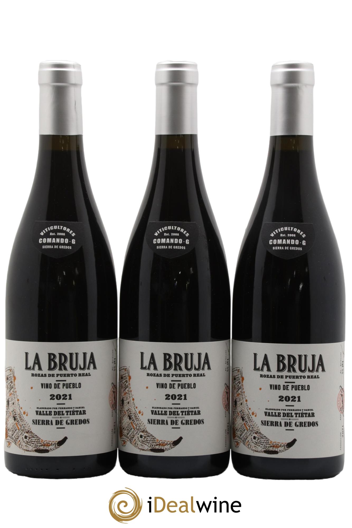 Vinos de Madrid DO Comando G La Bruja de Rozas 2021 - Lotto di 3 bottiglie - 0