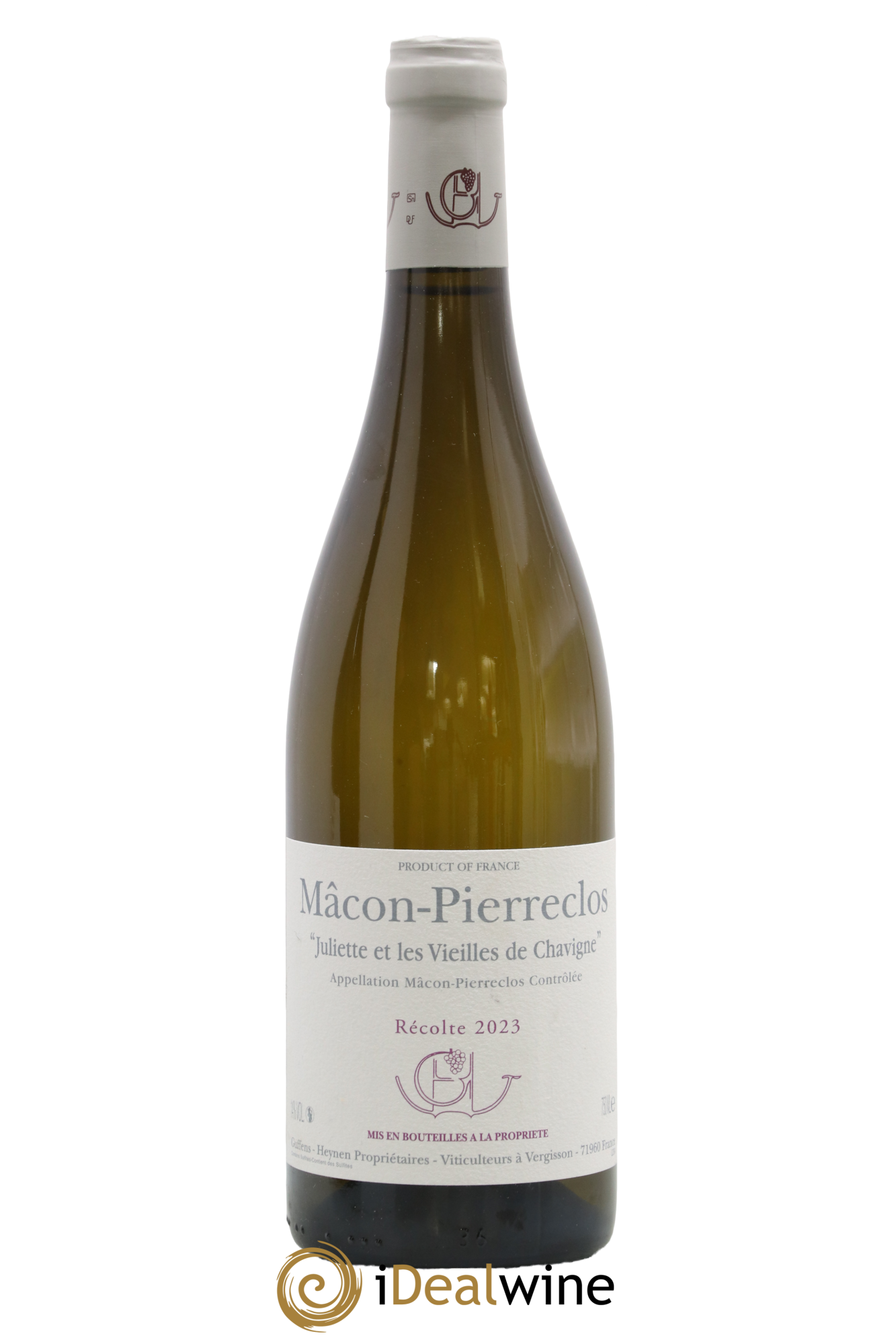 Mâcon-Pierreclos Juliette et Les Vieilles de Chavigne Guffens-Heynen 2023 - Lot de 1 bouteille - 0