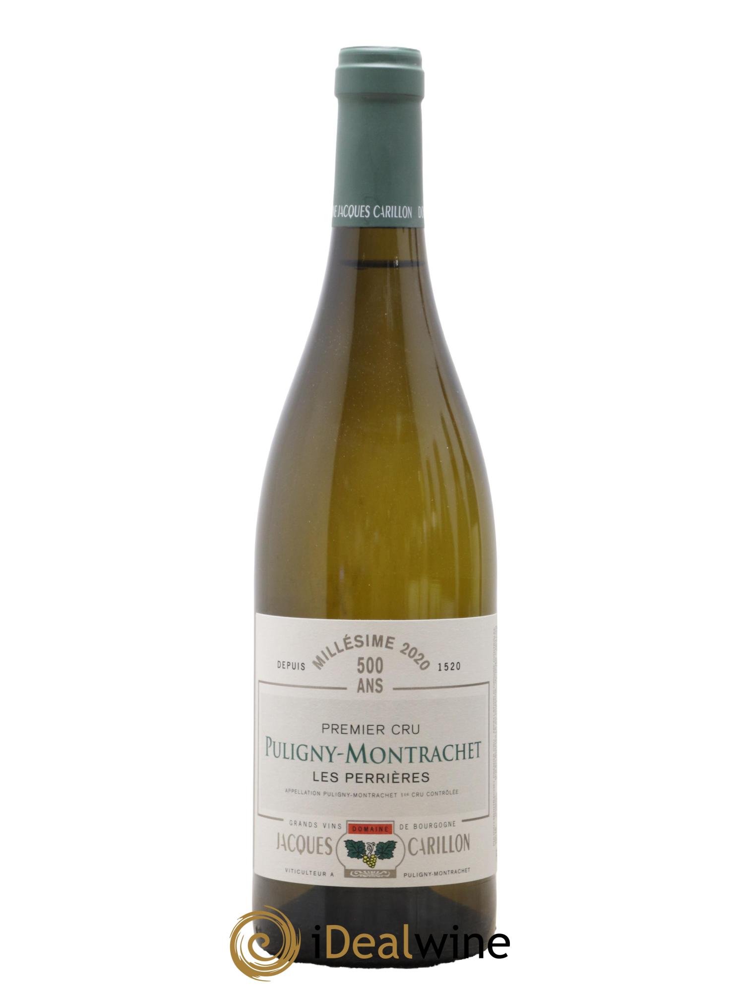 Puligny-Montrachet 1er Cru Les Perrières Jacques Carillon (Domaine) 2020 - Posten von 1 Flasche - 0
