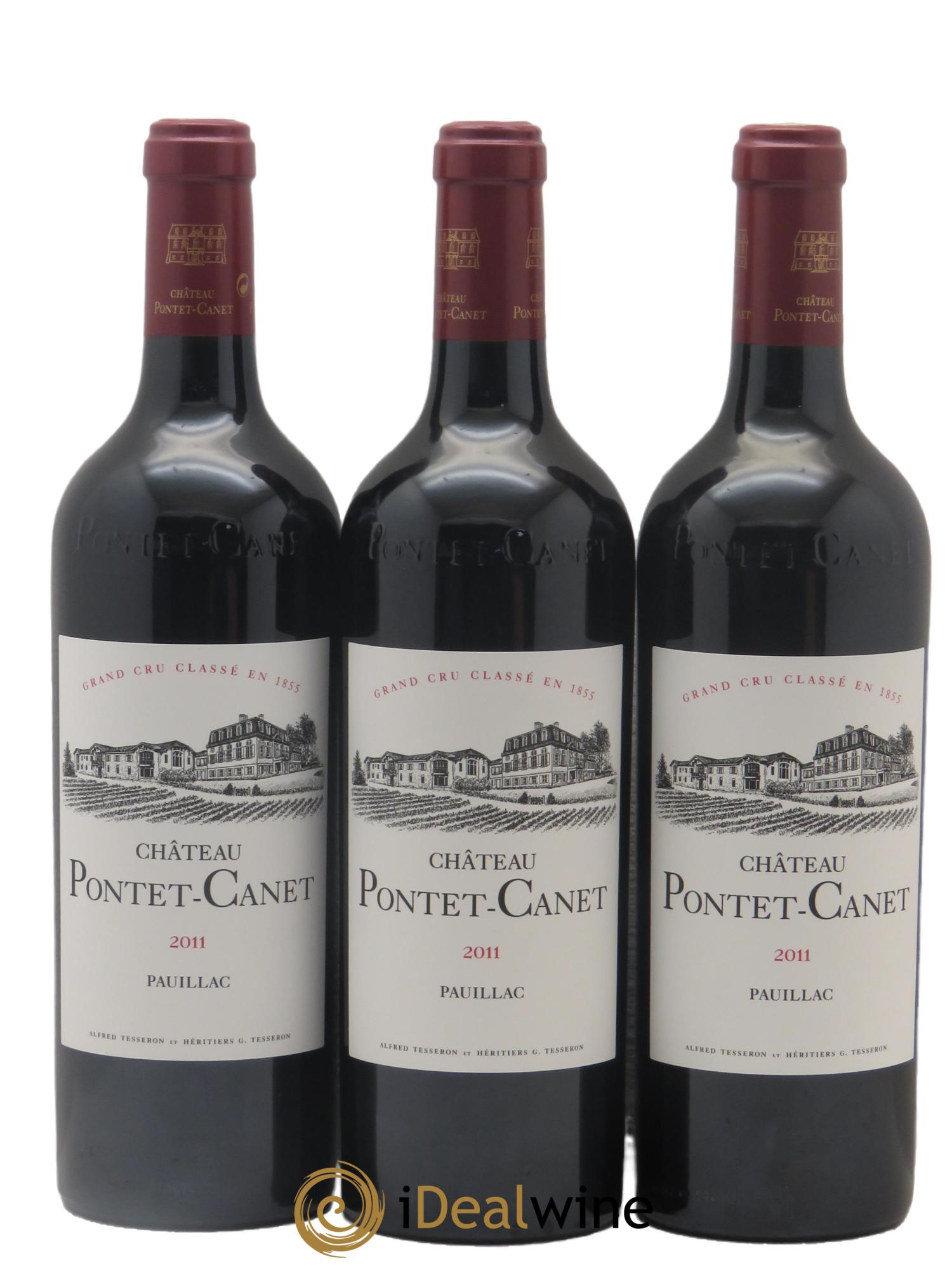 Château Pontet Canet 5ème Grand Cru Classé  2011 - Lot of 12 bottles - 2
