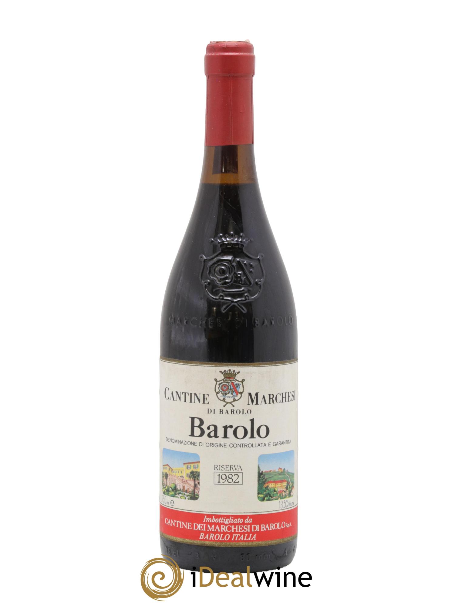 Barolo DOCG Riserva Marchesi di Barolo 1982 - Lot of 1 bottle - 0