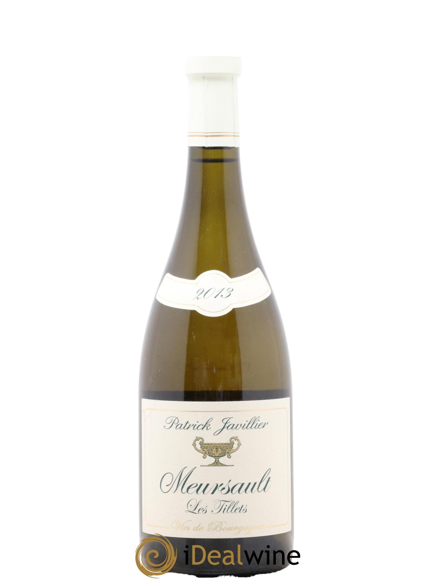 Meursault Les Tillets Patrick Javillier 2013 - Lot de 1 bouteille - 0