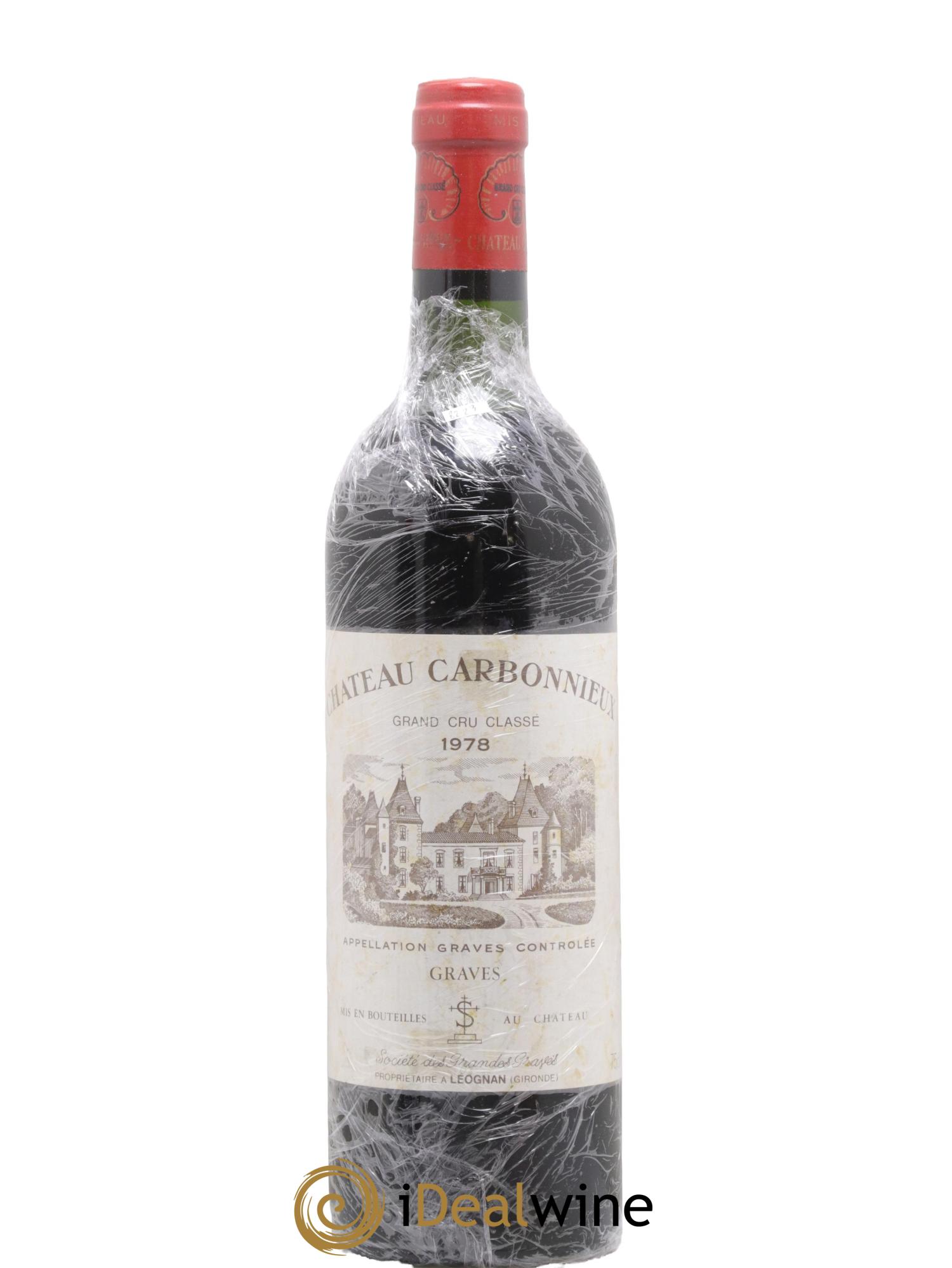 Château Carbonnieux Cru Classé de Graves 1978 - Lotto di 1 bottiglia - 0