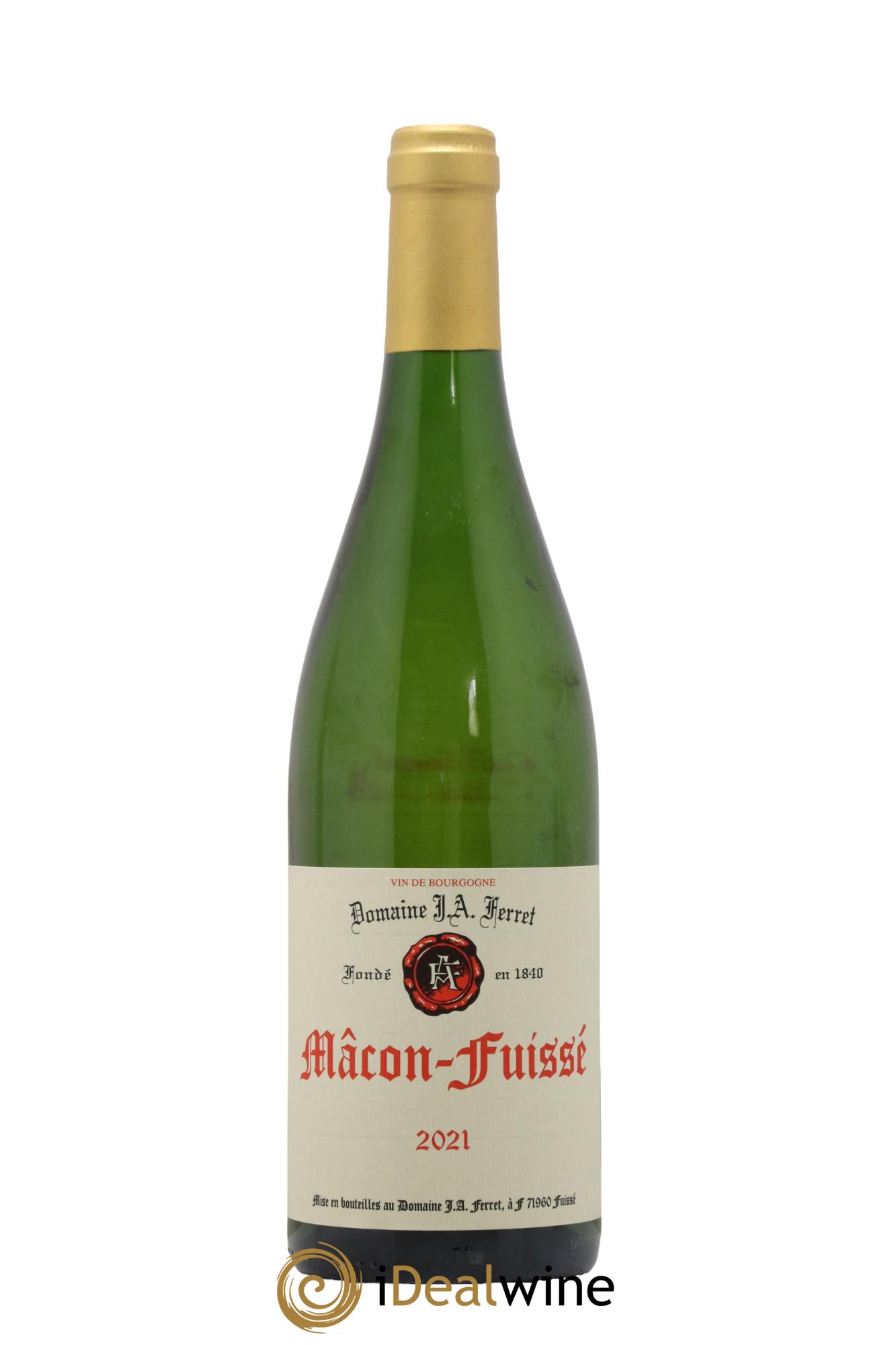 Mâcon-Fuissé J.A. Ferret (Domaine) 2021 - Posten von 1 Flasche - 0