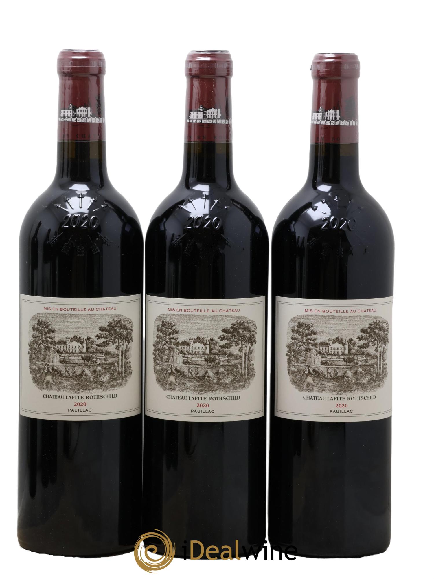 Château Lafite Rothschild 1er Grand Cru Classé 2020 - Lot of 6 bottles - 3