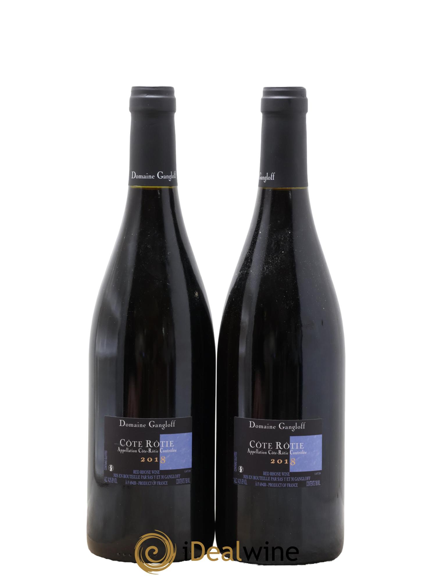 Côte-Rôtie La Barbarine Gangloff (Domaine)  2018 - Posten von 2 Flaschen - 1