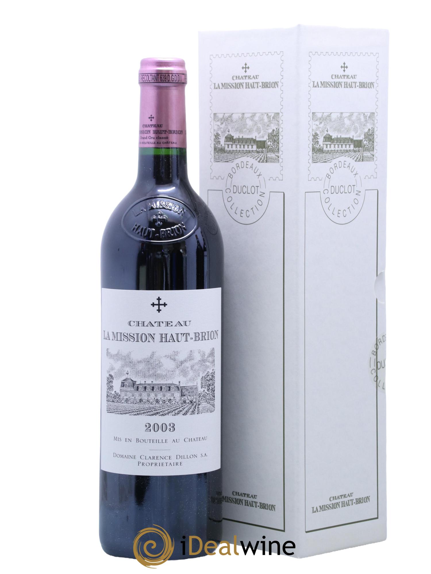 Château la Mission Haut-Brion Cru Classé de Graves 2003 - Lot of 1 bottle - 0
