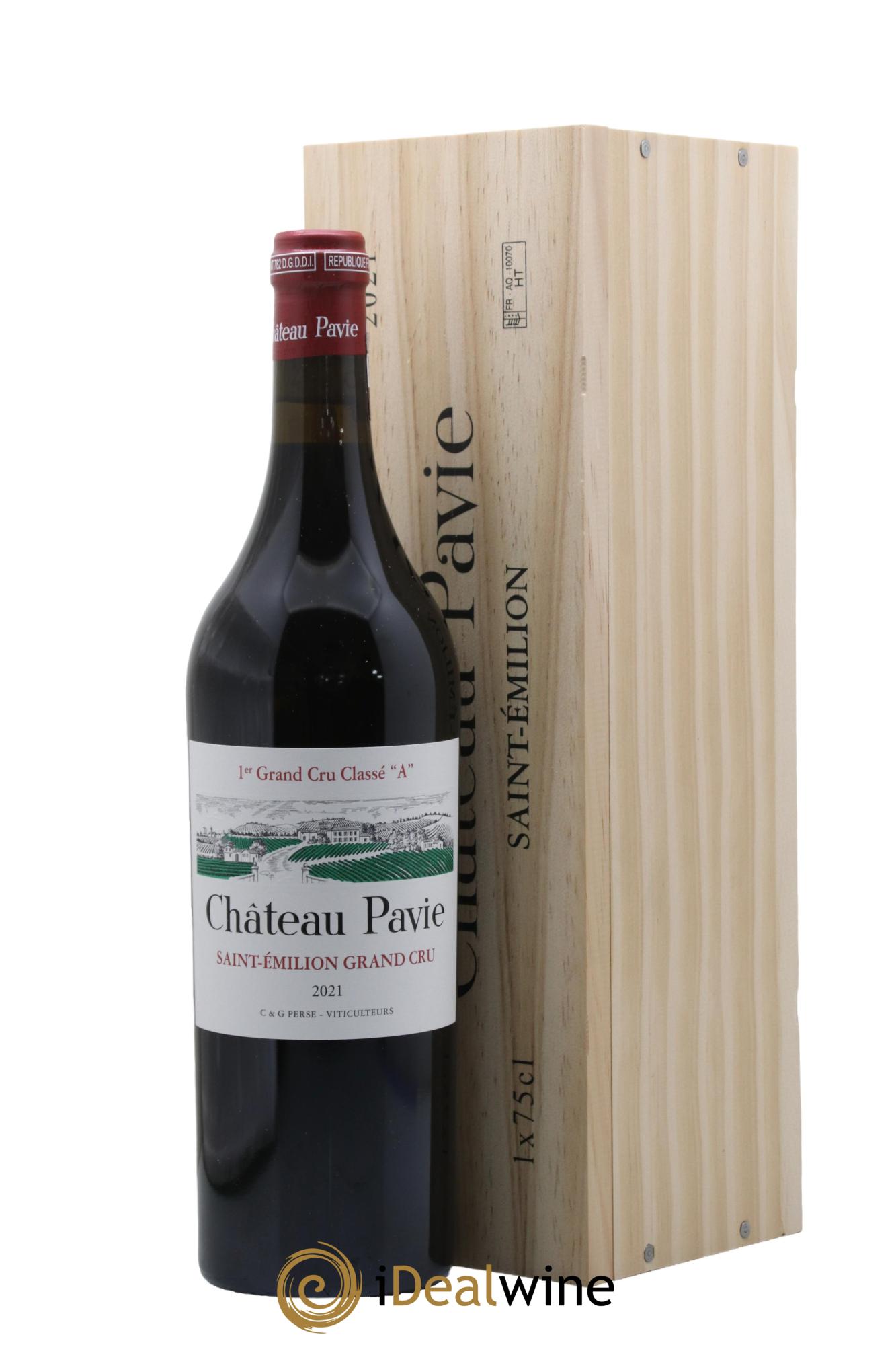 Château Pavie 1er Grand Cru Classé A 2021 - Lot de 1 bouteille - 0