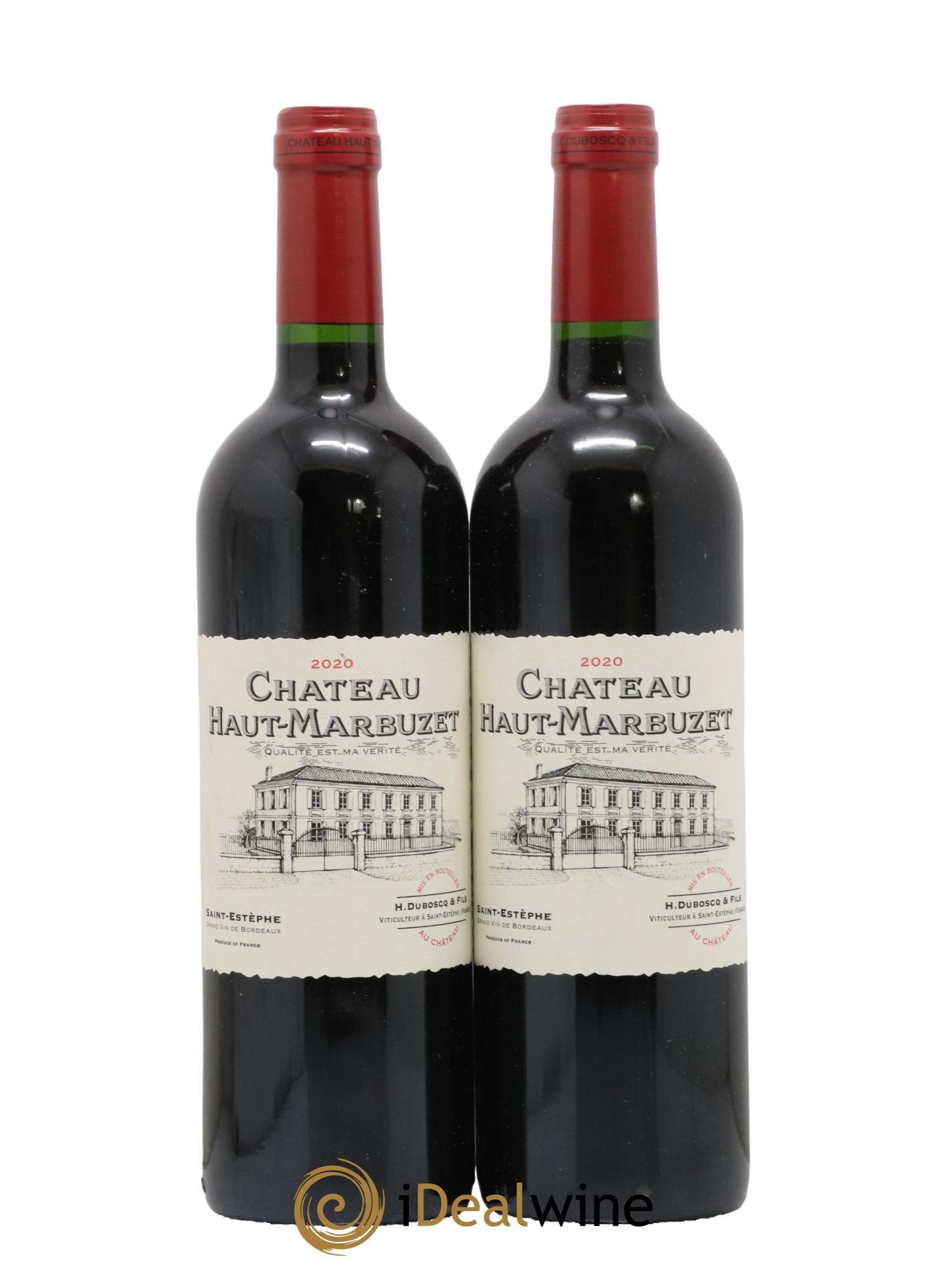 Château Haut Marbuzet 2020 - Lot de 2 bouteilles - 0