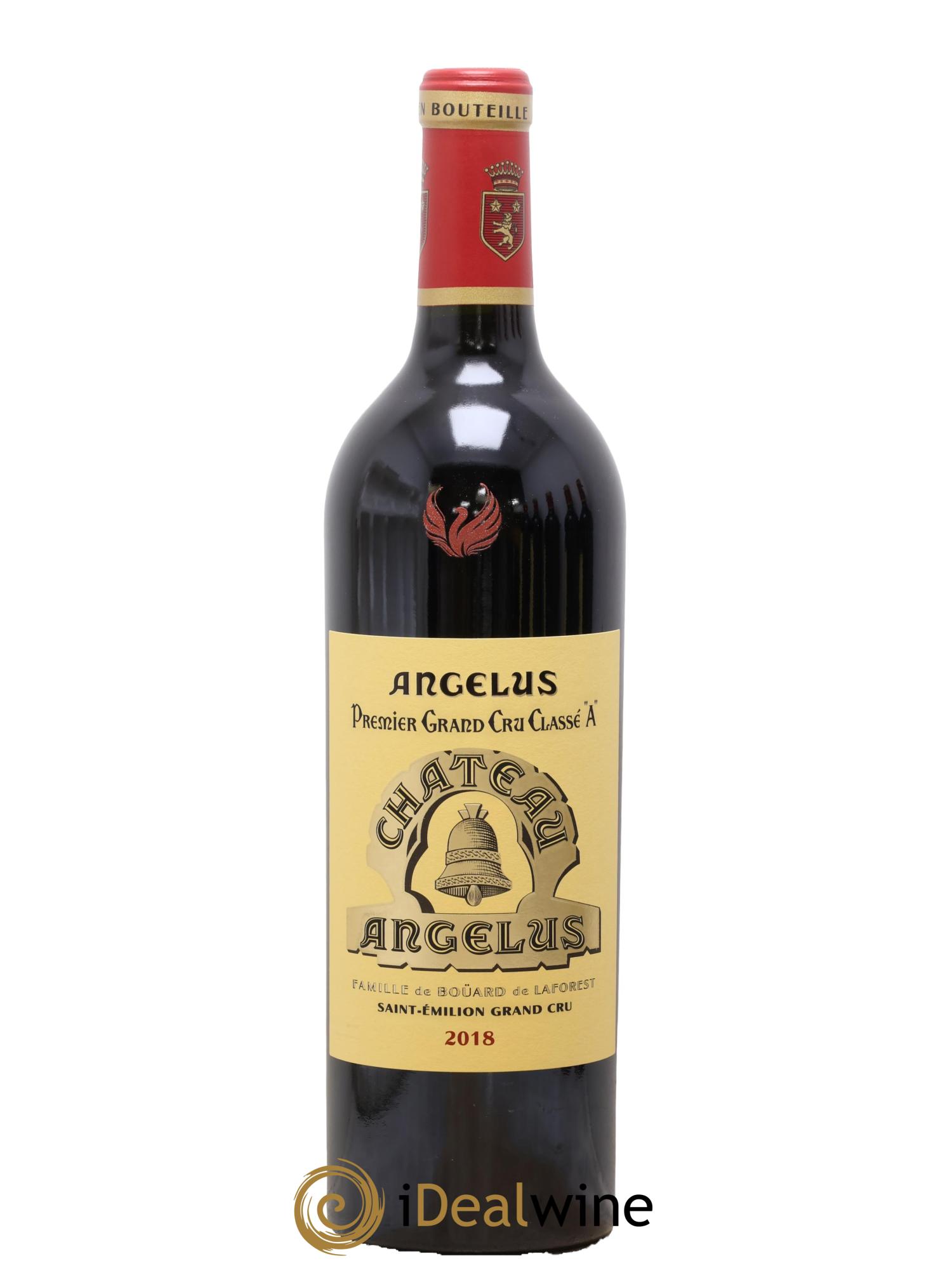 Château Angélus 1er Grand Cru Classé A 2018 - Posten von 1 Flasche - 0