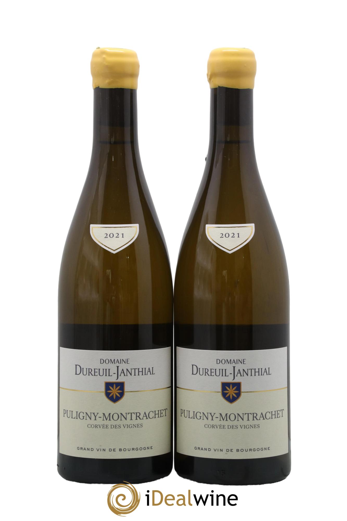 Puligny-Montrachet Corvées des Vignes Vincent Dureuil-Janthial 2021 - Posten von 2 Flaschen - 0
