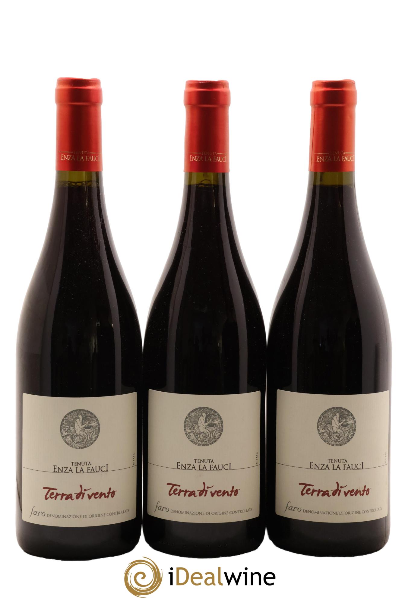 Italie Faro DOC Terra di Vento Tenuta Enza la Fauci 2019 - Lot de 3 bouteilles - 0