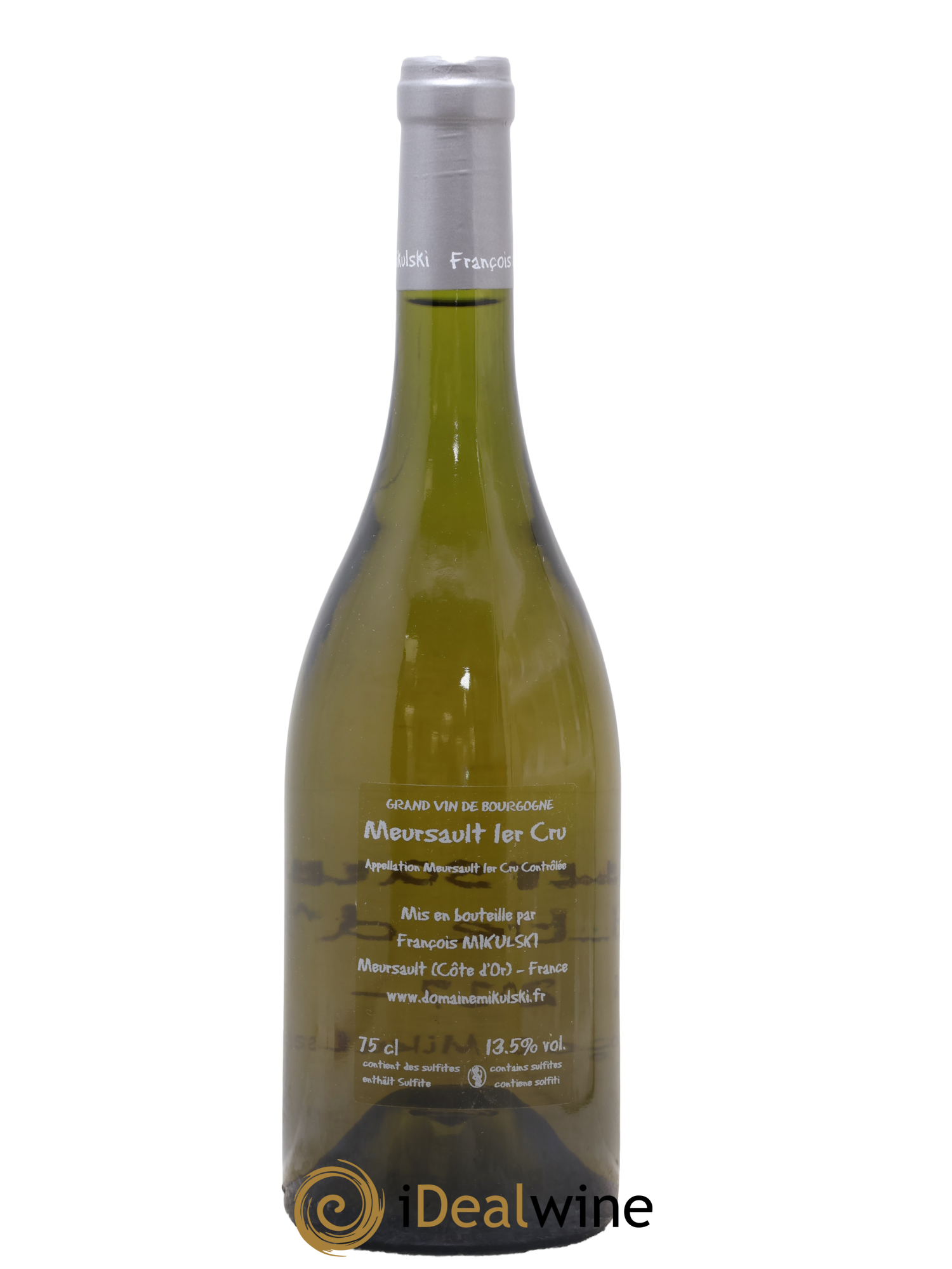Meursault 1er Cru Goutte d'Or François Mikulski 2017 - Lot de 1 bouteille - 1