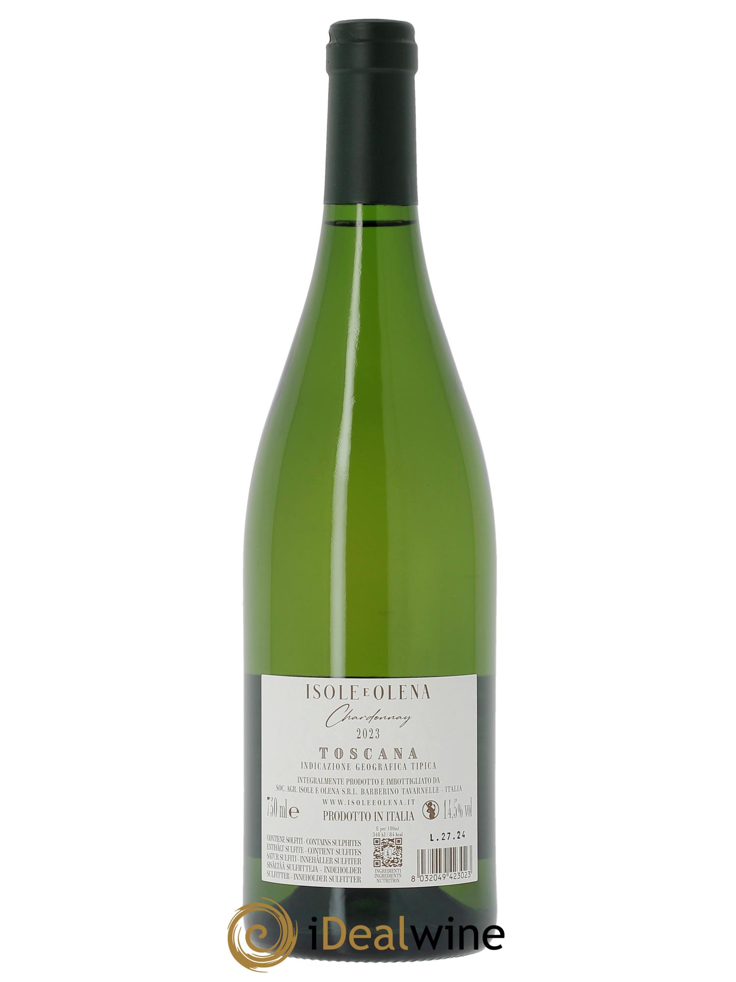 Toscana IGT Collezione Privata Chardonnay Isole e olena 2023 - Posten von 1 Flasche - 1