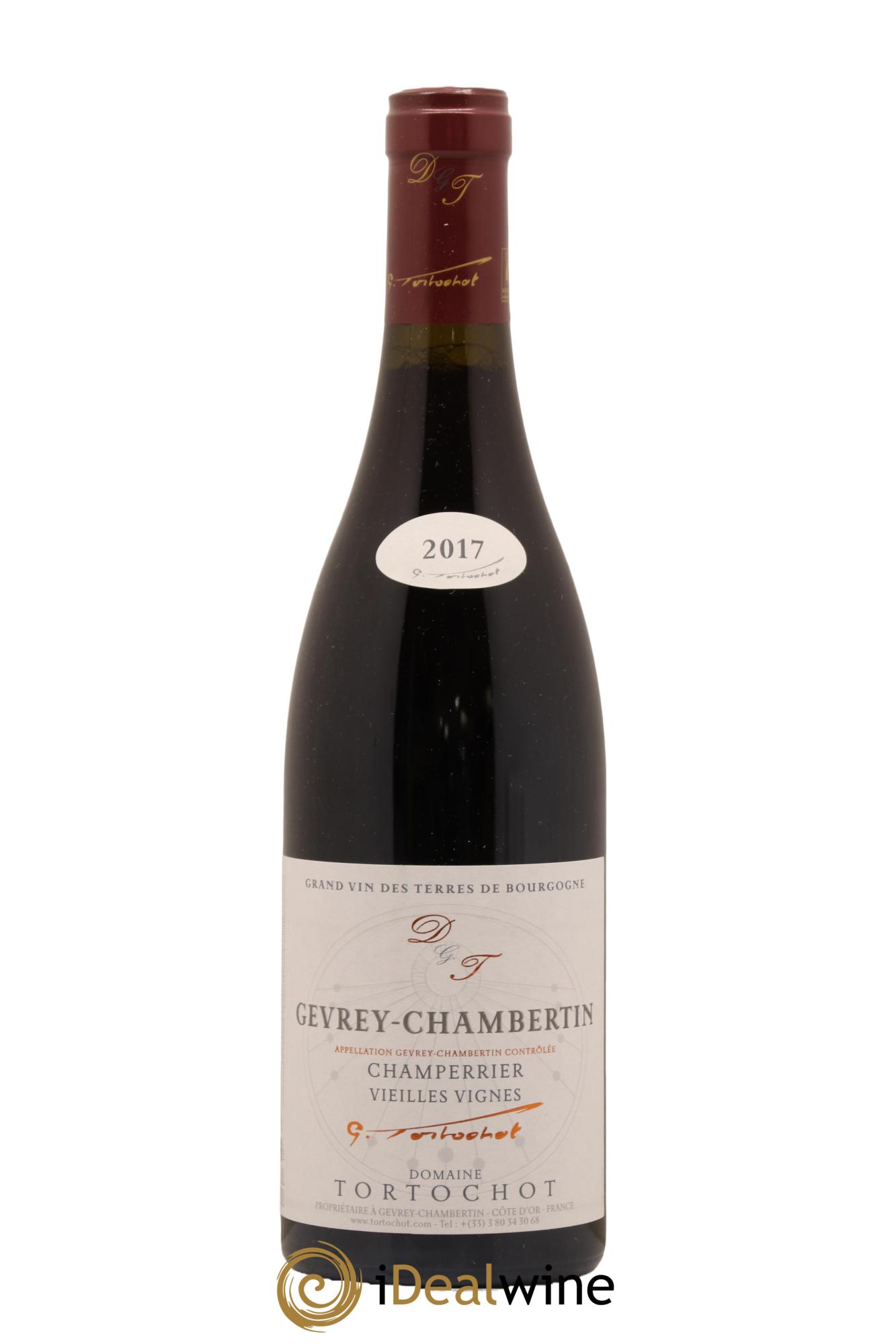 Gevrey-Chambertin Champerrier Vieilles Vignes Domaine Chantal Tortochot 2017 - Lotto di 1 bottiglia - 0
